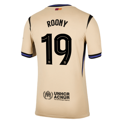 Tricouri Fotbal Barcelona ROONY #19 Deplasare 2025/26 - UCL