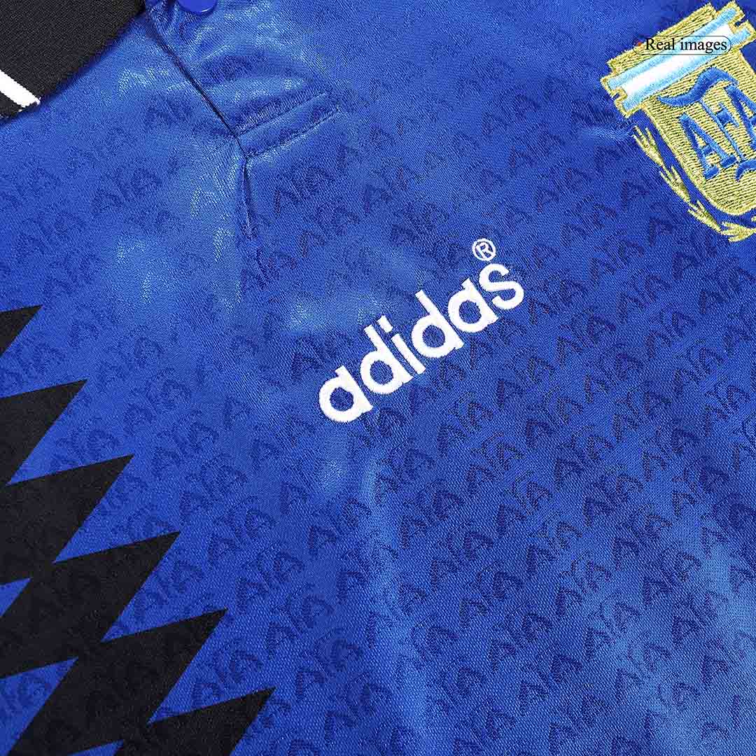 Tricouri Fotbal Vintage Argentina #10 Deplasare 1994