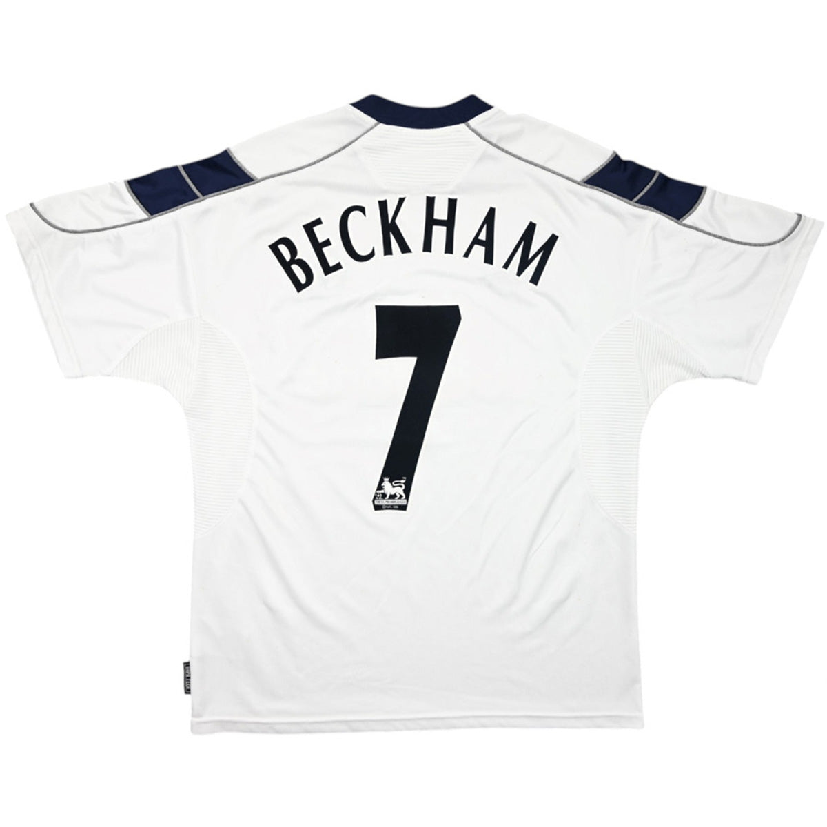 Tricouri Fotbal Vintage Manchester United BECKHAM #7 Deplasare 2000/01
