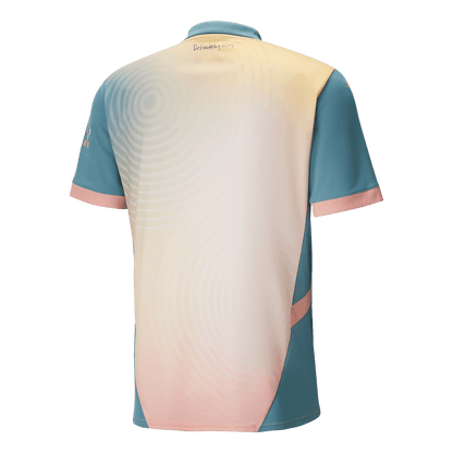 Tricouri Fotbal Manchester City Al Patrulea 2024/25 - Definitely City (mărime mare)