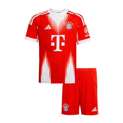 Set Tricouri Fotbal Bayern Munchen Acasă 2025/26 Pentru Copii