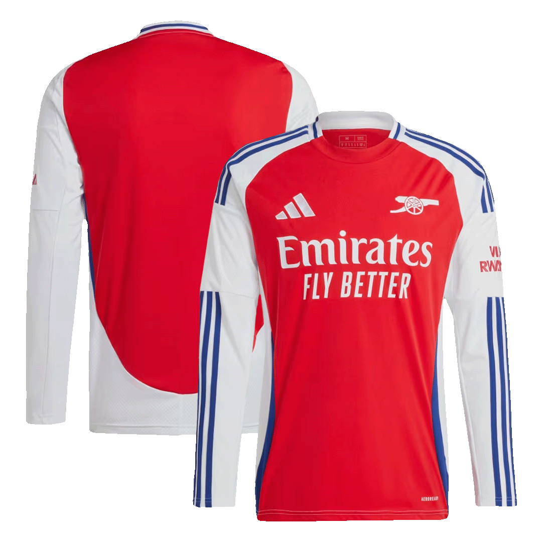 Tricouri Fotbal Arsenal Acasă 2024/25 Mânecă Lungă