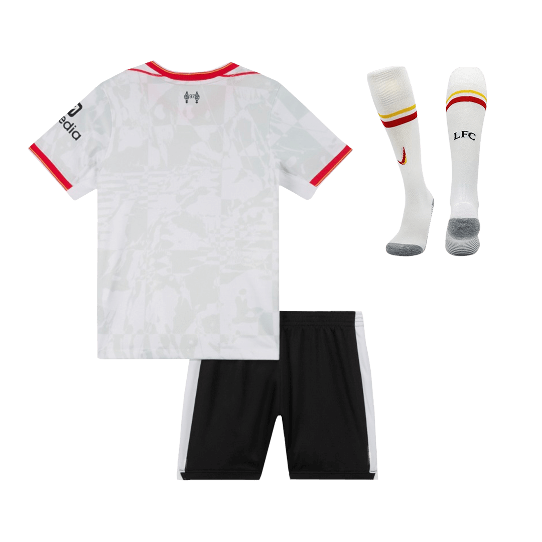 Set Tricouri Fotbal Liverpool Treilea 2024/25 Pentru Copii