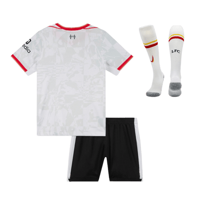 Set Tricouri Fotbal Liverpool Treilea 2024/25 Pentru Copii