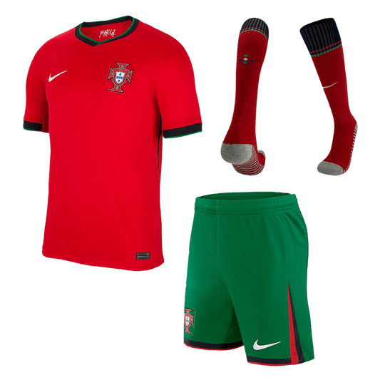 Set Tricouri Fotbal Portugalia Acasă 2024