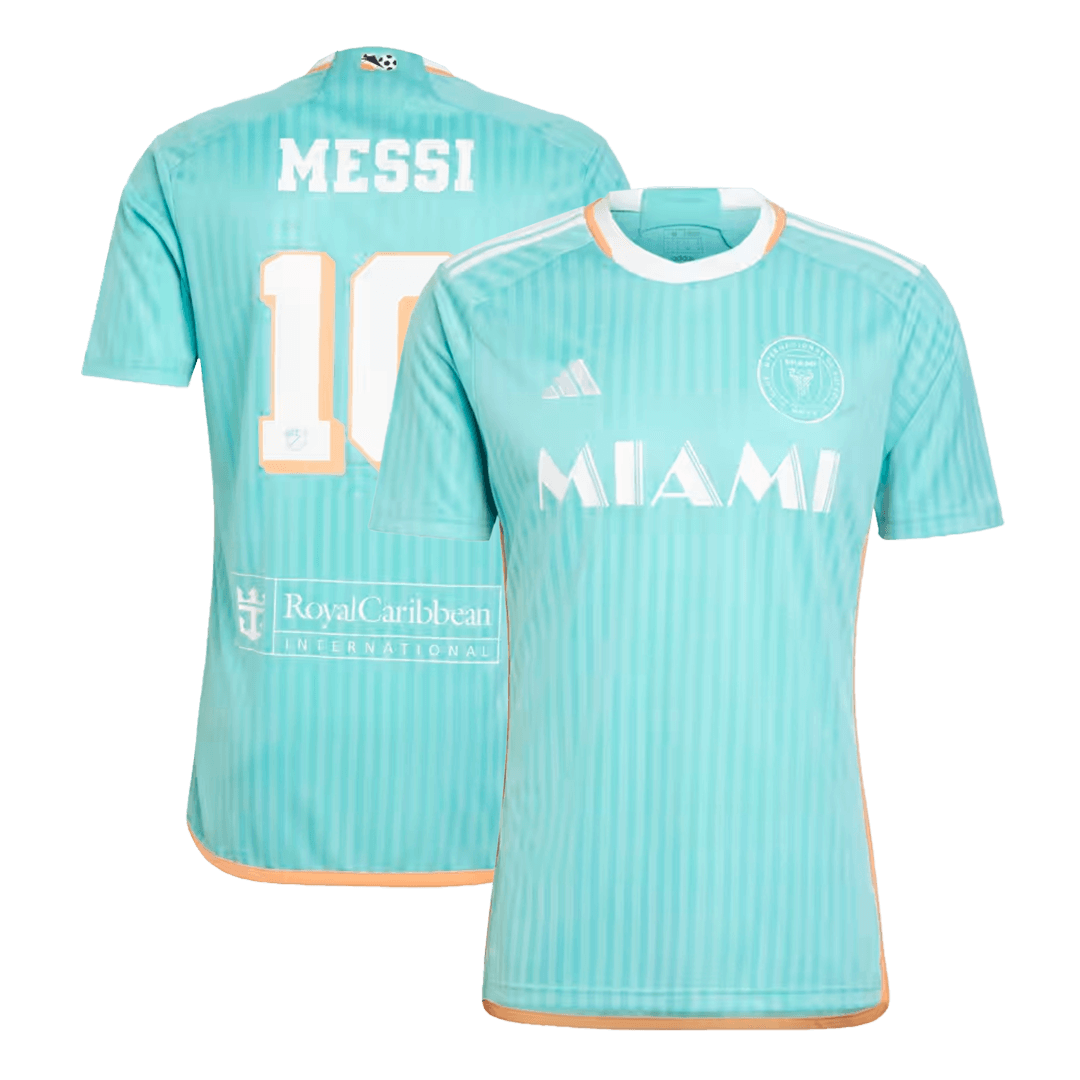 Tricouri Fotbal Inter Miami CF MESSI #10 Treilea 2024 (mărime mare)