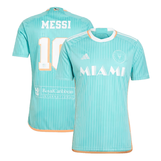 Tricouri Fotbal Inter Miami CF MESSI #10 Treilea 2024 (mărime mare)