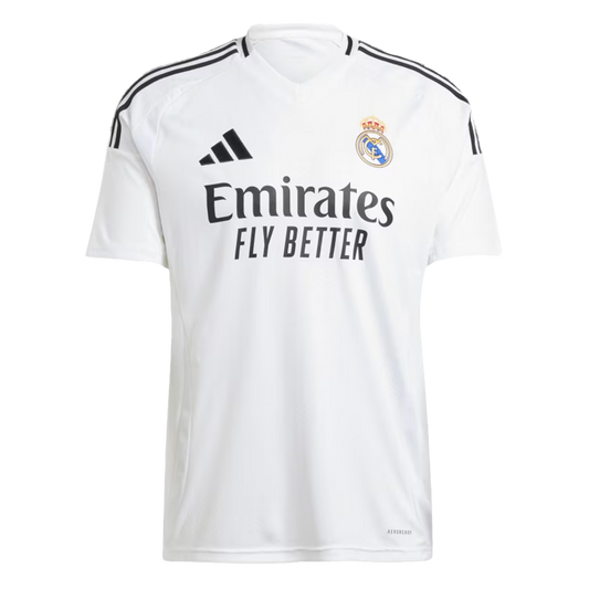 Tricouri Fotbal Real Madrid Acasă 2024/25 (mărime mare)