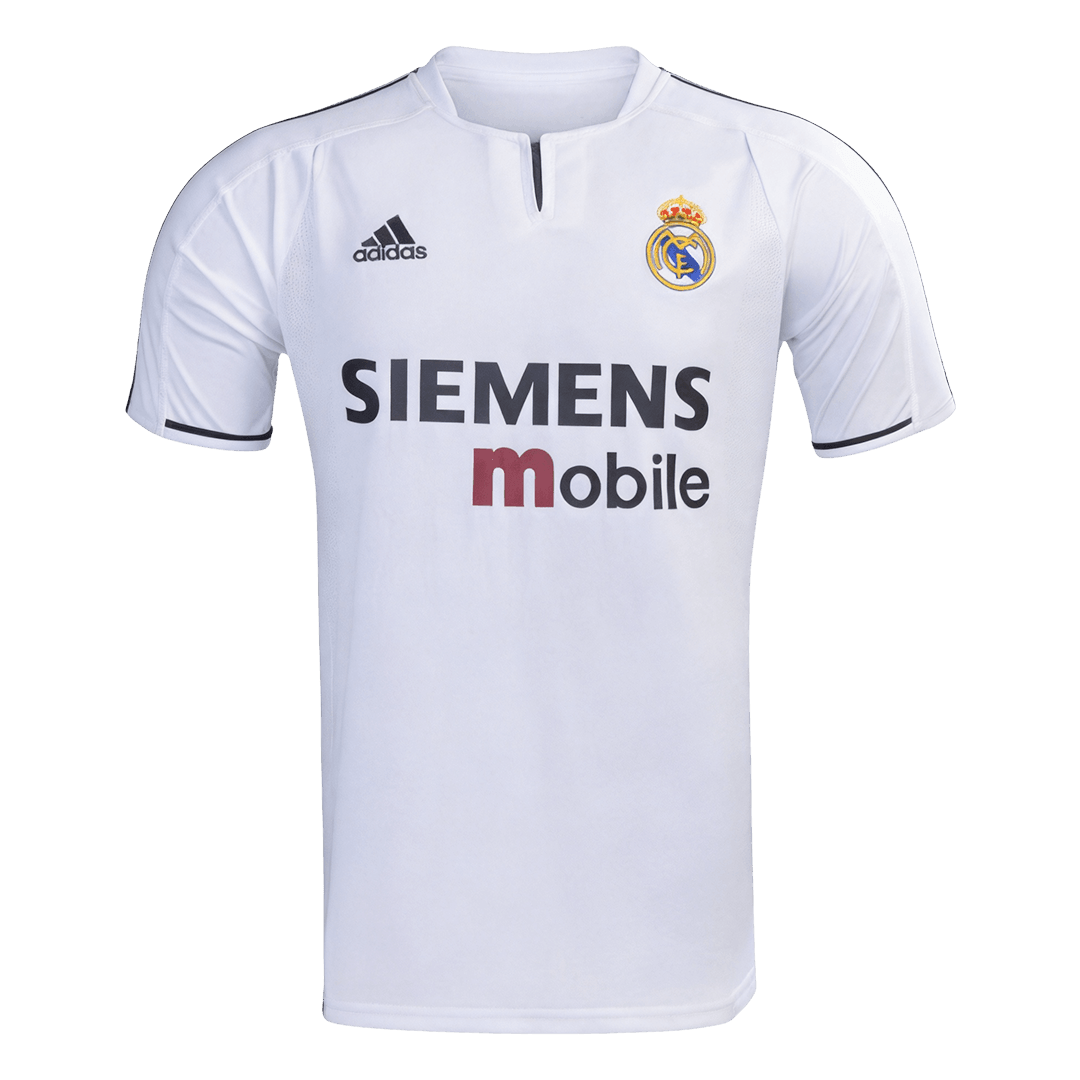 Tricouri Fotbal Vintage Real Madrid Acasă 2003/04