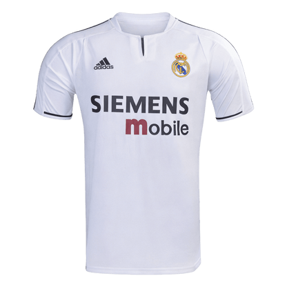 Tricouri Fotbal Vintage Real Madrid Acasă 2003/04