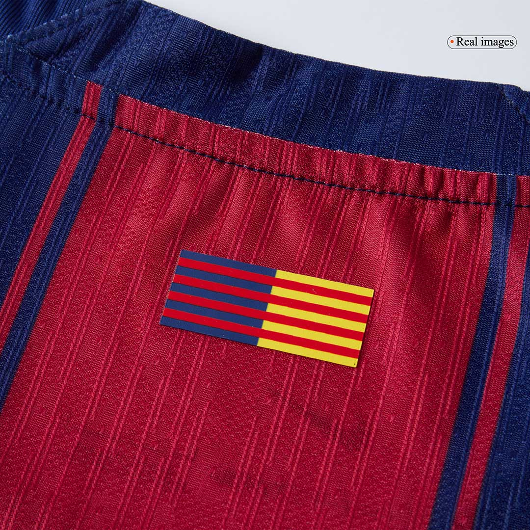 Tricouri Fotbal Barcelona LAMINE YAMAL #10 Acasă 2025/26 Authentic - Kopa Trophy Edition