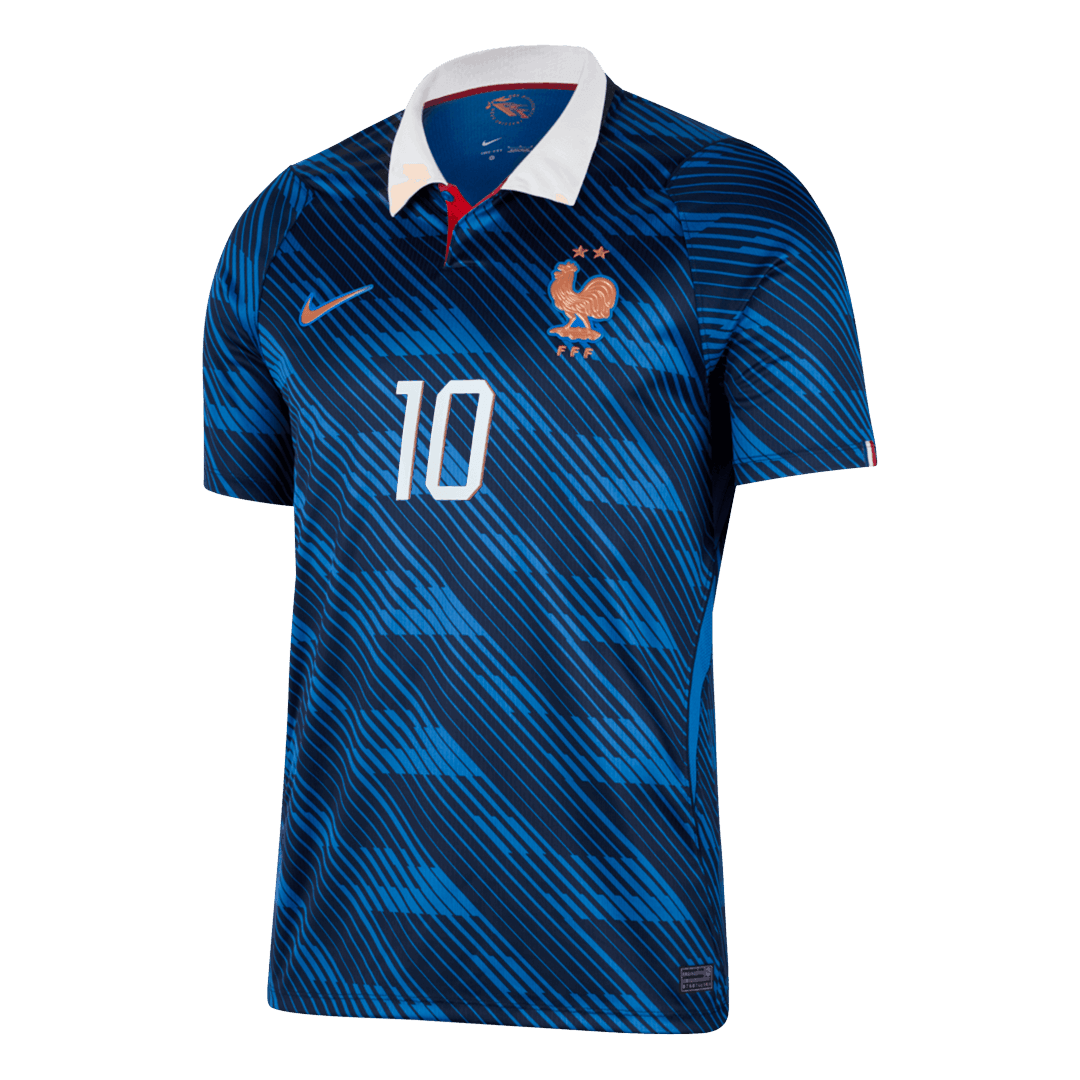 Tricouri Fotbal Franța MBAPPE #10 Acasă Cupa Mondială 2026