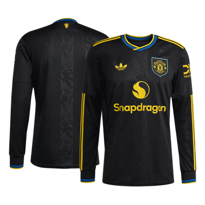 Tricouri Fotbal Manchester United Treilea 2025/26 Mânecă Lungă