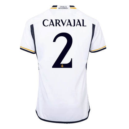 Tricouri Fotbal Real Madrid CARVAJAL #2 Acasă 2023/24 Authentic