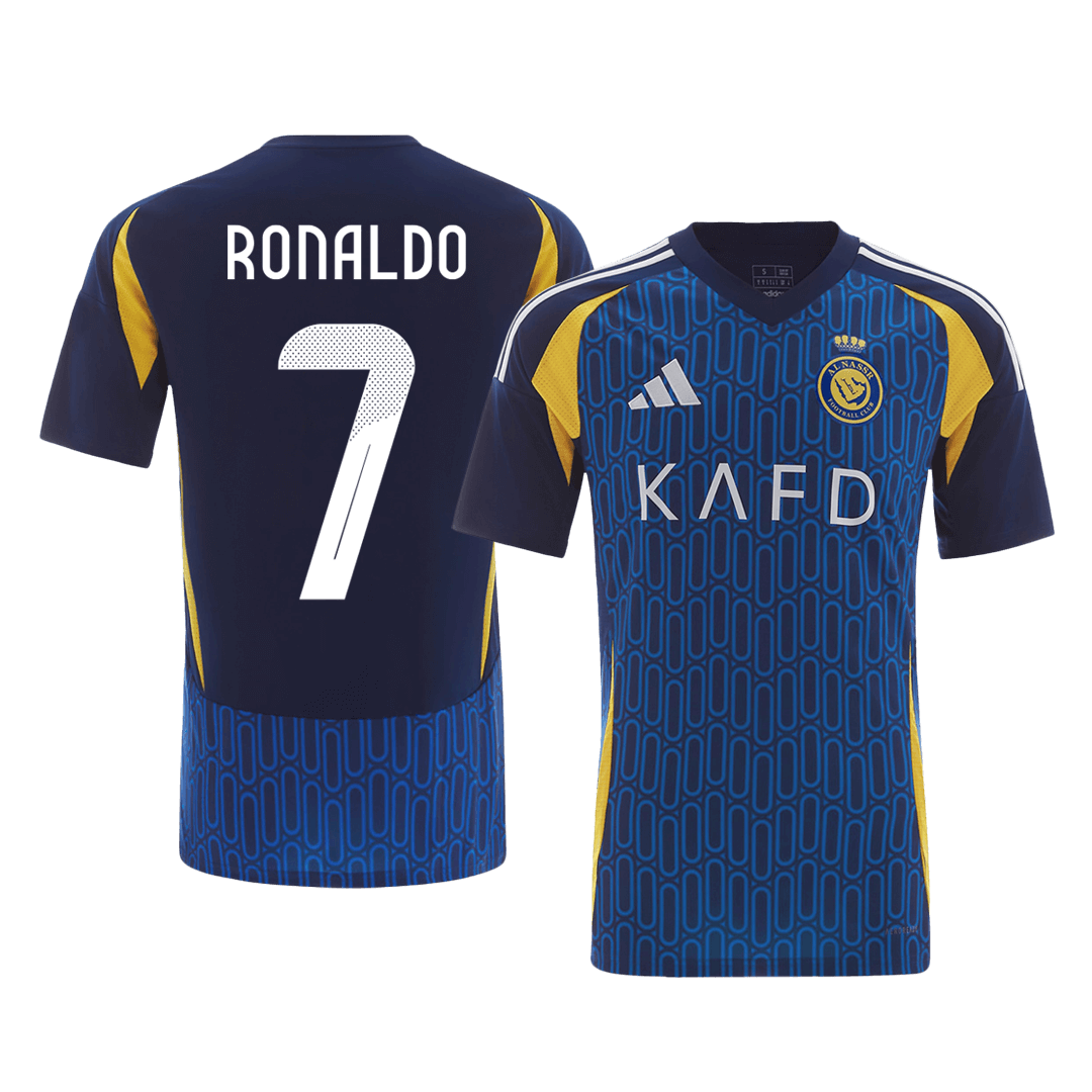 Tricouri Fotbal Al Nassr RONALDO #7 Deplasare 2024/25 - ACL (mărime mare)