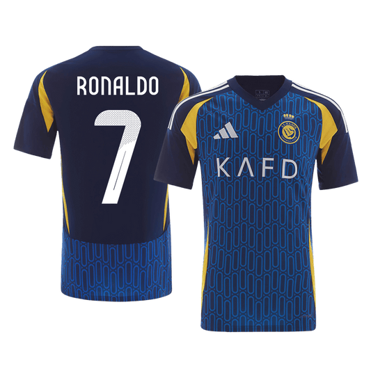 Tricouri Fotbal Al Nassr RONALDO #7 Deplasare 2024/25 - ACL (mărime mare)