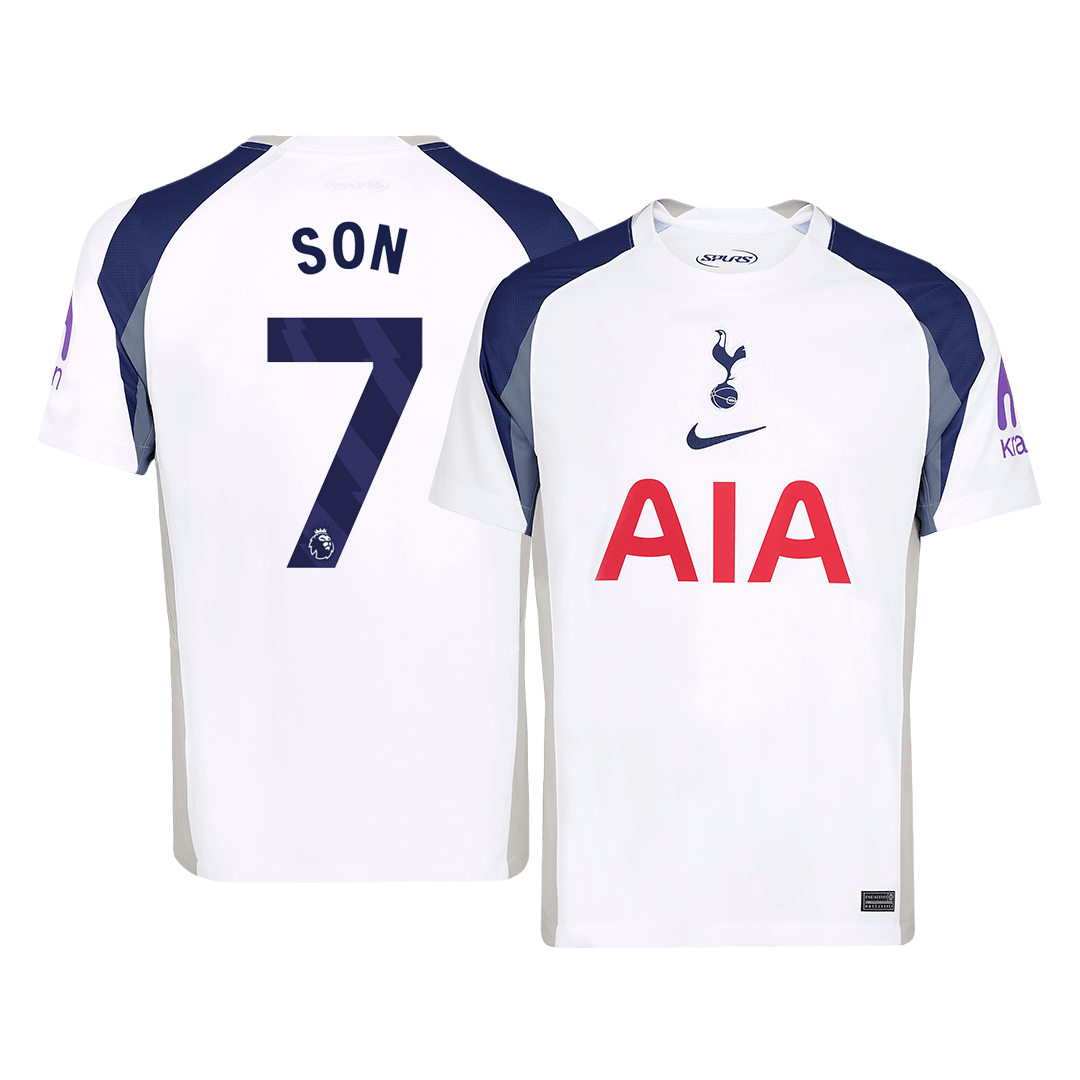 Tricouri Fotbal Tottenham Hotspur SON #7 Acasă 2025/26