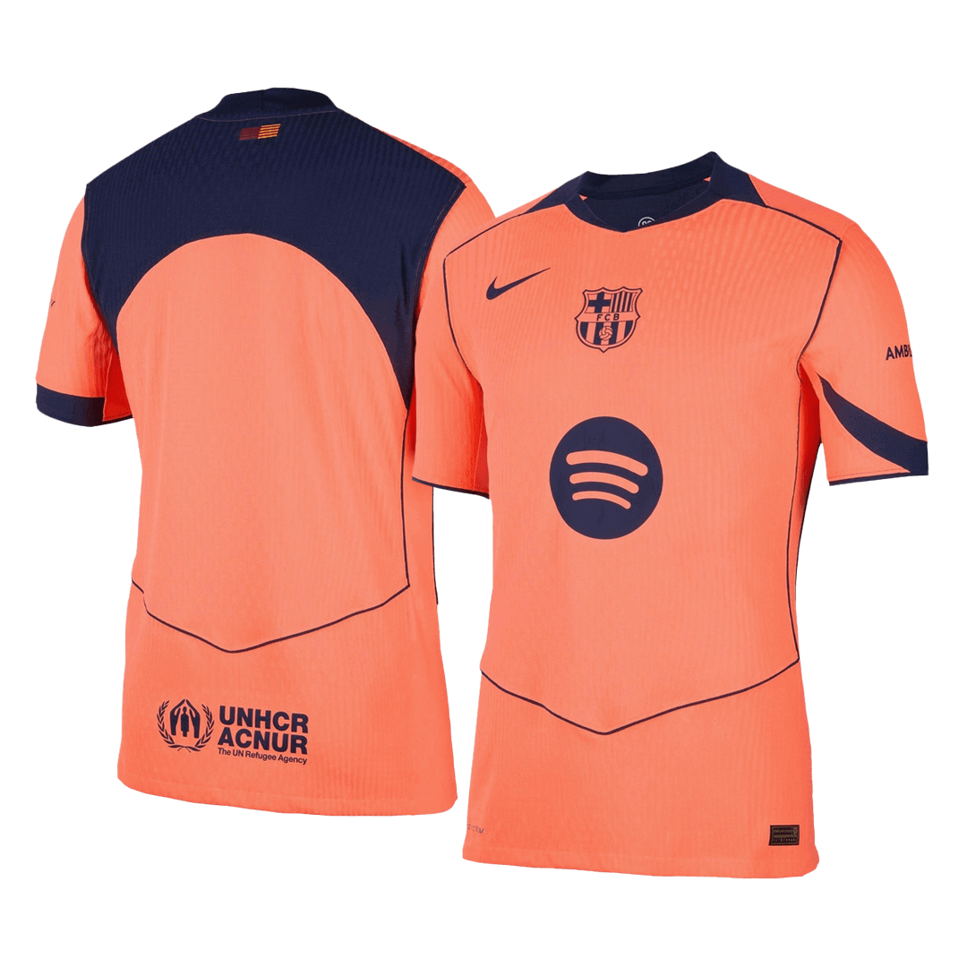 Tricouri Fotbal Barcelona Treilea 2025/26 Authentic