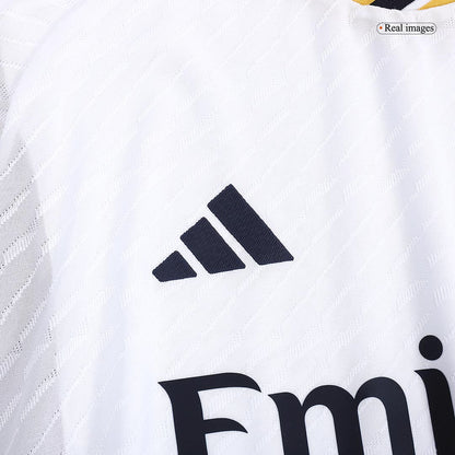 Tricouri Fotbal Real Madrid MBAPPÉ #9 Acasă 2023/24 Authentic