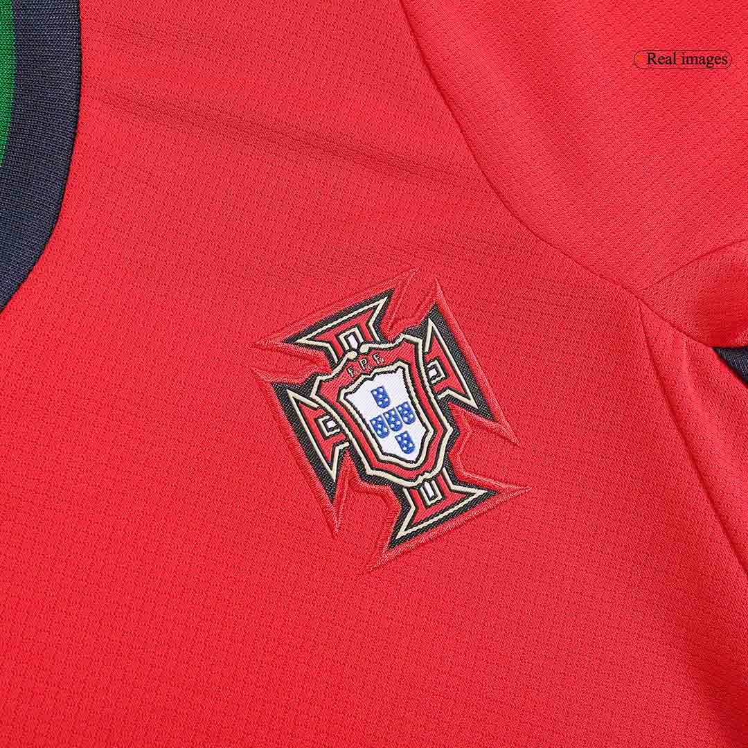 Set Tricouri Fotbal Portugalia Acasă 2024 Pentru Copii