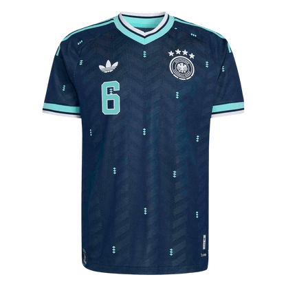 Tricouri Fotbal Germania KIMMIC #6 Deplasare Cupa Mondială 2026 Authentic