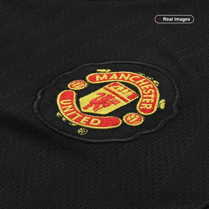 Tricouri Fotbal Vintage Manchester United Deplasare 2007/08