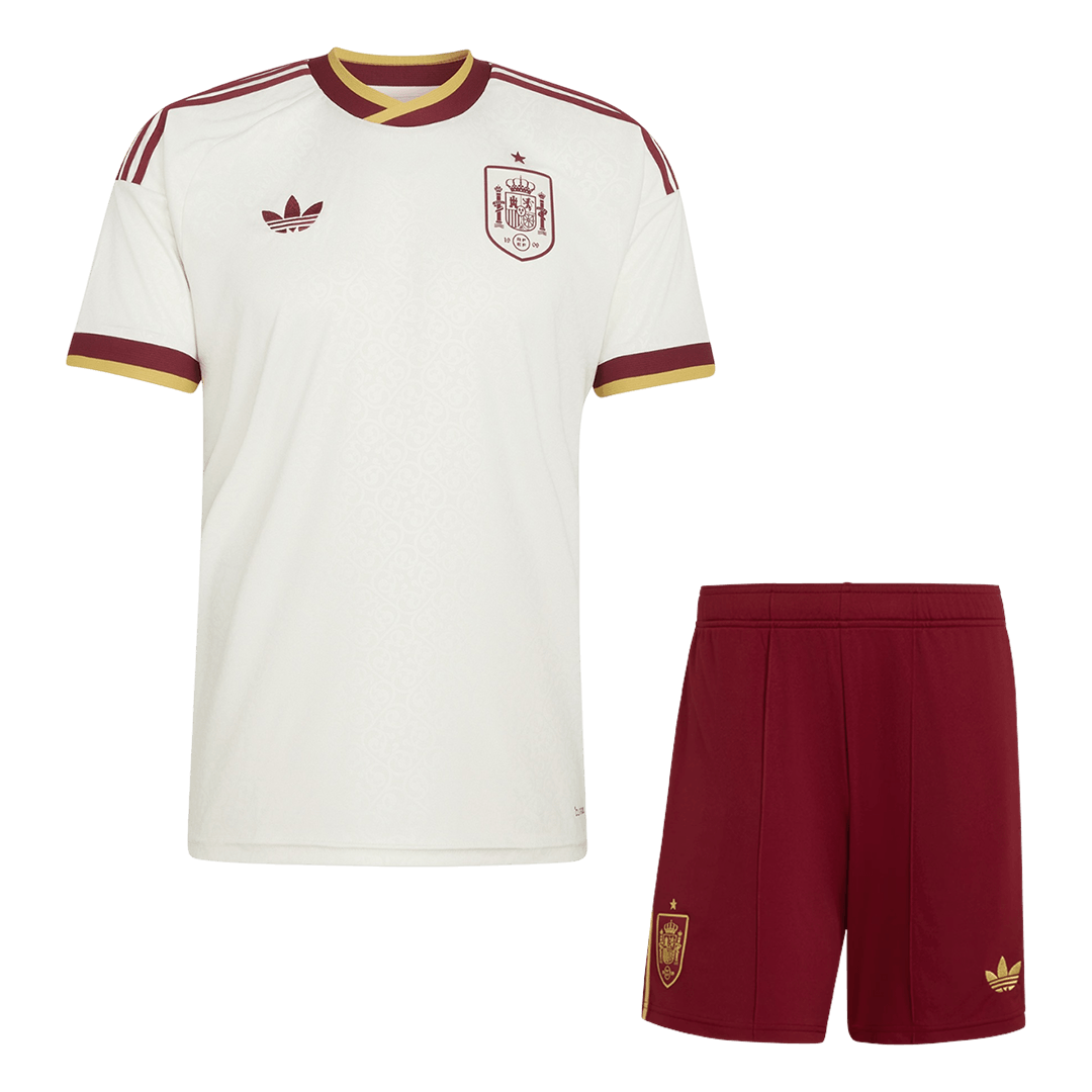 Set Tricouri Fotbal Spania Deplasare Cupa Mondială 2026