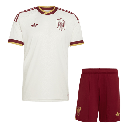 Set Tricouri Fotbal Spania Deplasare Cupa Mondială 2026
