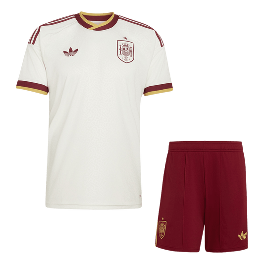 Set Tricouri Fotbal Spania Deplasare Cupa Mondială 2026