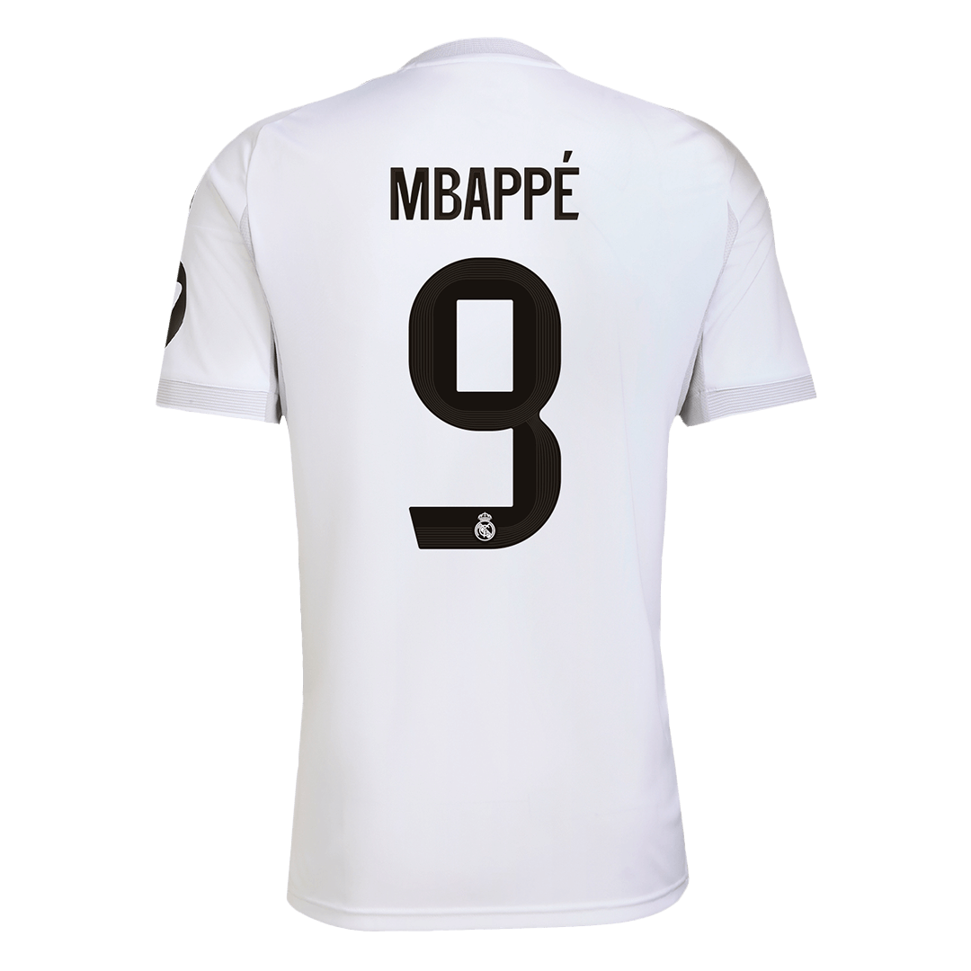 Tricouri Fotbal Real Madrid MBAPPÉ #9 Acasă 2025/26 - Premium (mărime mare)