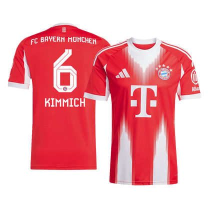 Tricouri Fotbal Bayern Munchen KIMMICH #6 Acasă 2025/26 - Premium