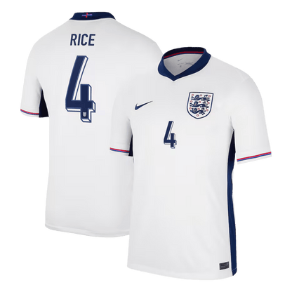Tricouri Fotbal Anglia RICE #4 Acasă 2024 - Super