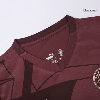 Tricouri Fotbal Manchester City RODRIGO #16 Treilea 2024/25 (mărime mare)