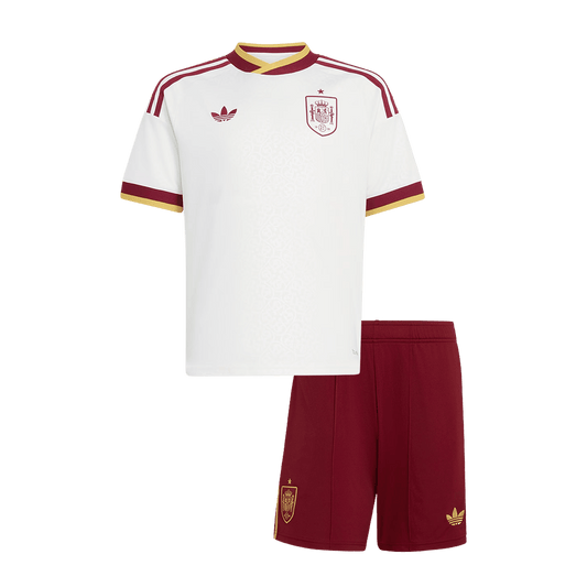 Set Tricouri Fotbal Spania Deplasare 2026 Pentru Copii
