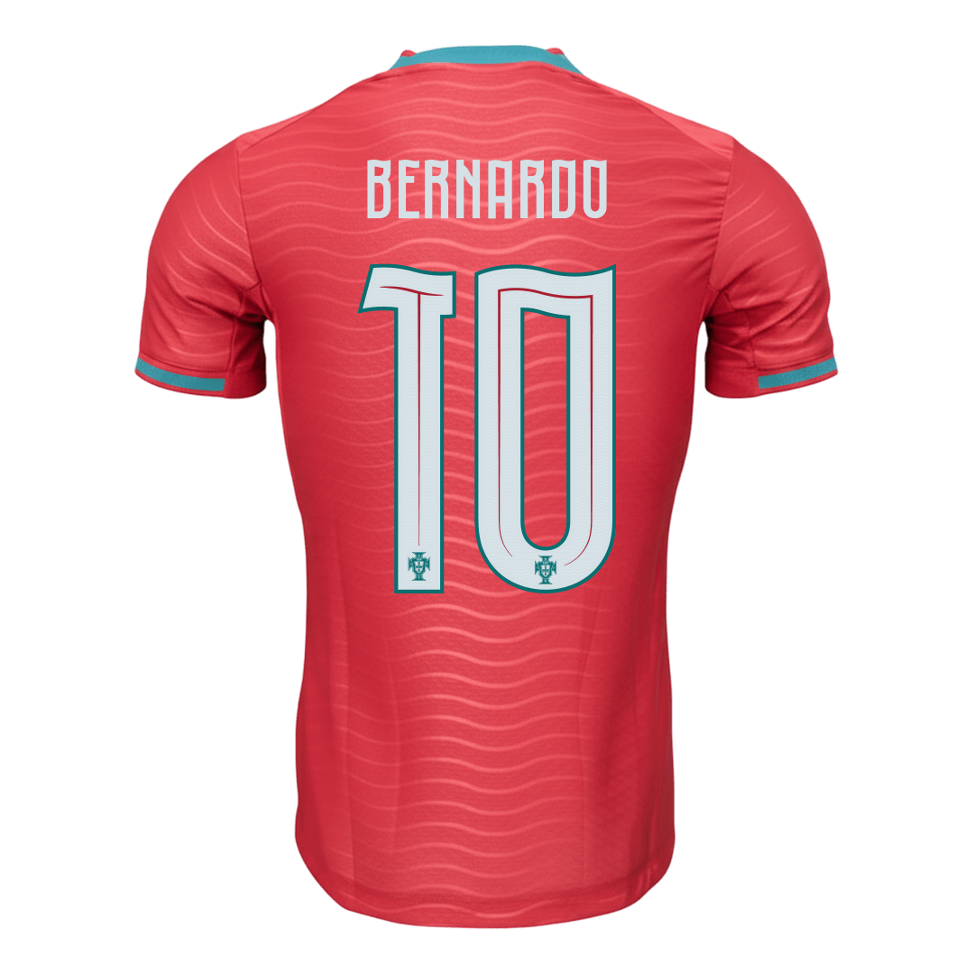 Tricouri Fotbal Portugalia BERNARDO #10 Acasă Cupa Mondială 2026 Authentic