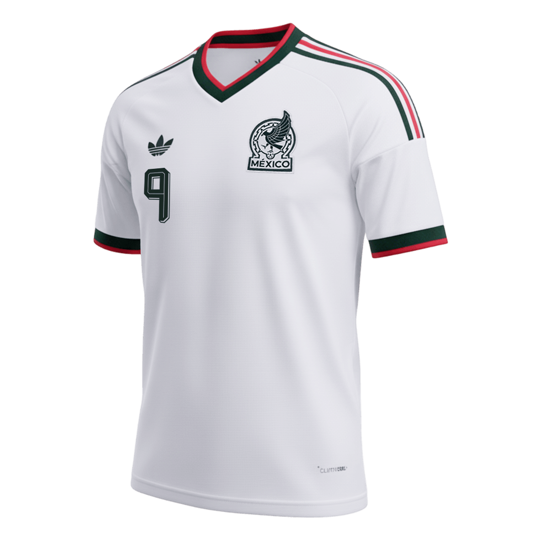 Tricouri Fotbal Mexico RAÚL #9 Deplasare Cupa Mondială 2026