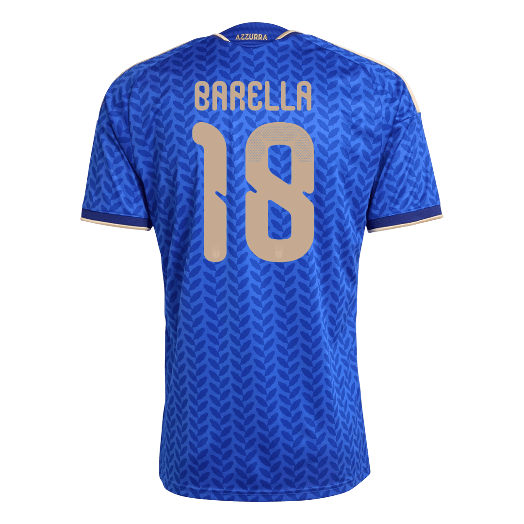 Tricouri Fotbal Italia BARELLA #18 Acasă Cupa Mondială 2026
