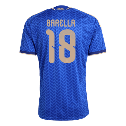 Tricouri Fotbal Italia BARELLA #18 Acasă Cupa Mondială 2026