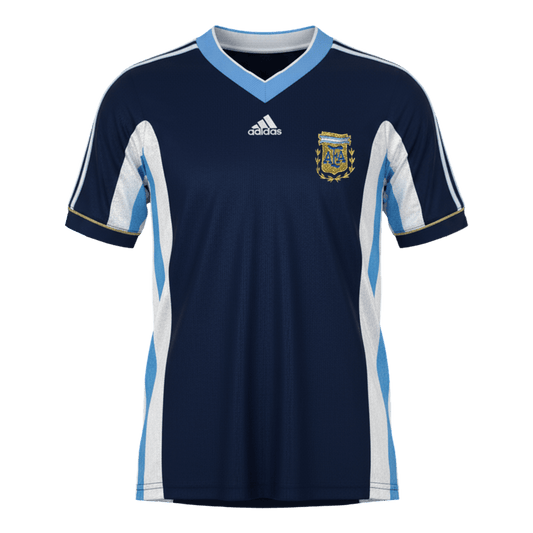 Tricouri Fotbal Vintage Argentina Deplasare 1998