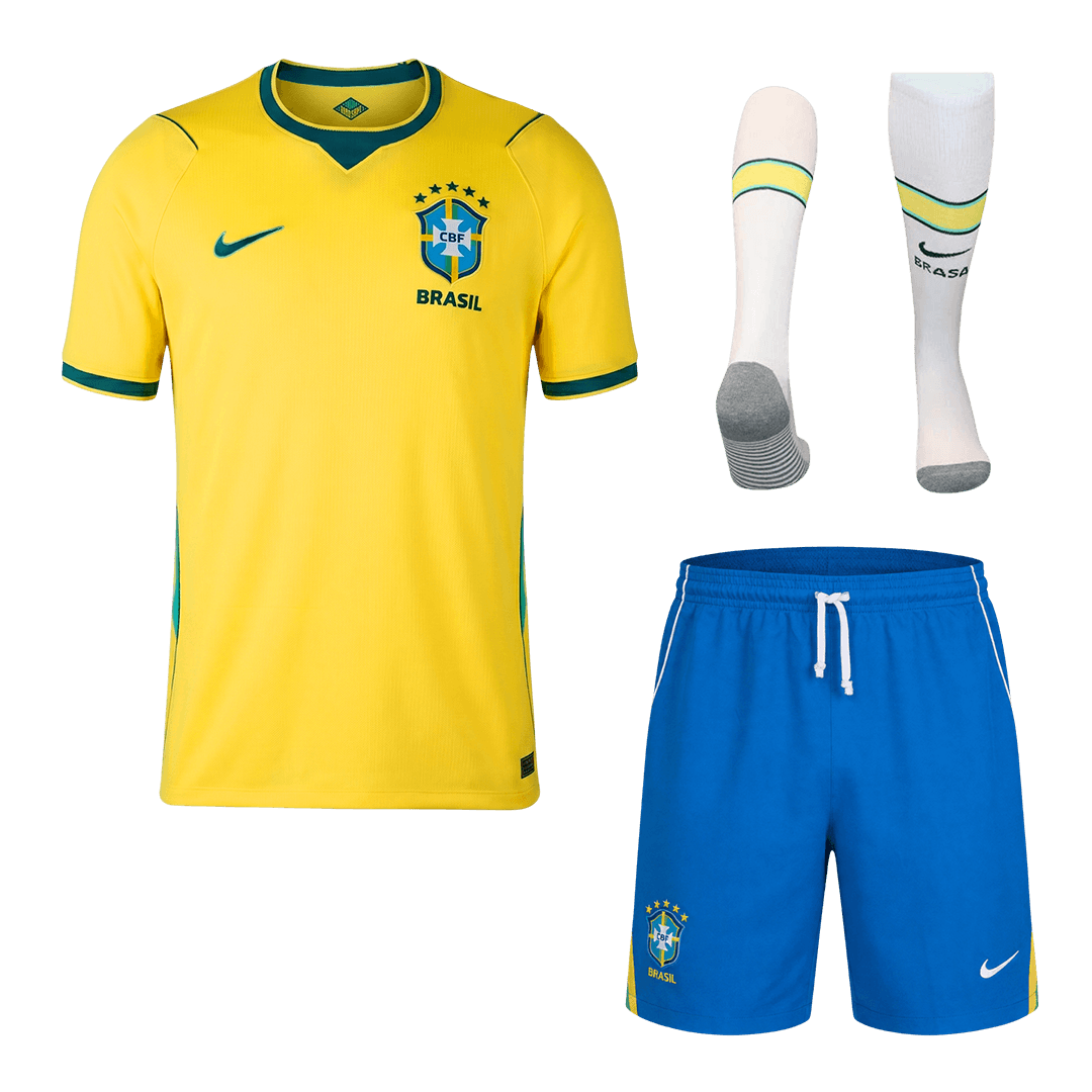 Set Tricouri Fotbal Brazilia Acasă Cupa Mondială 2026