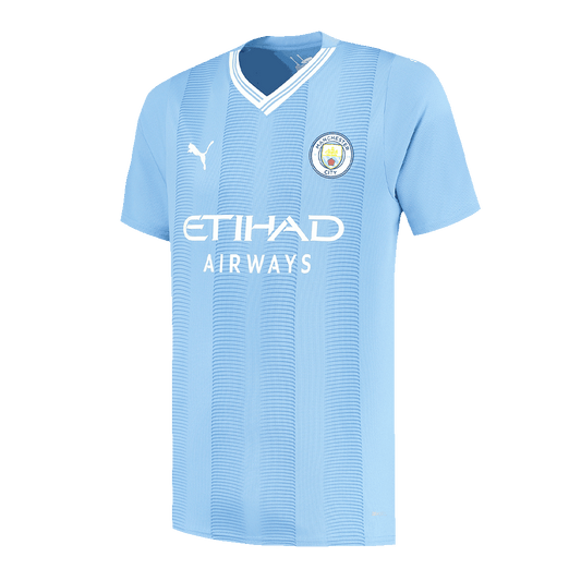 Tricouri Fotbal Manchester City Acasă 2023/24 (mărime mare)