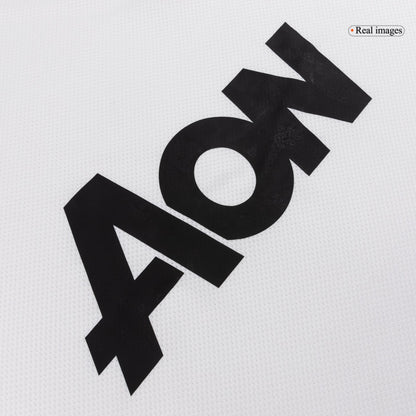 Tricouri Fotbal Vintage Manchester United Deplasare 2010/11