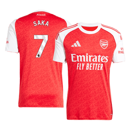 Tricouri Fotbal Arsenal SAKA #7 Acasă 2025/26 - Premium