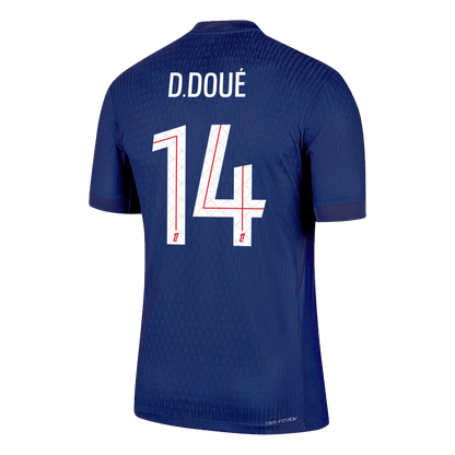 Tricouri Fotbal PSG D.DOUÉ #14 Acasă 2025/26 Authentic