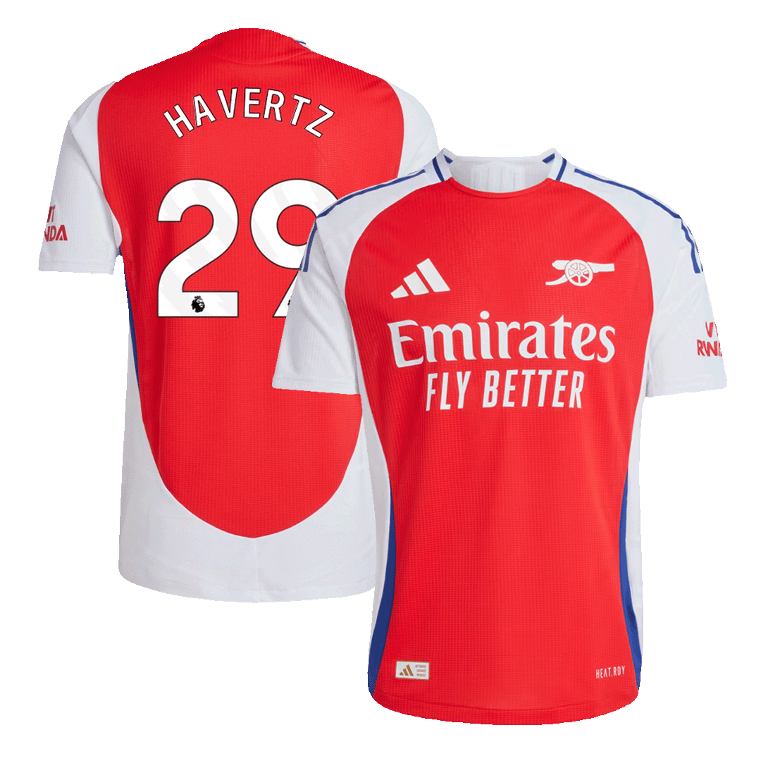 Tricouri Fotbal Arsenal HAVERTZ #29 Acasă 2024/25 Authentic