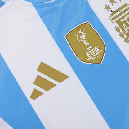 Tricouri Fotbal Argentina DI MARIA #11 Acasă 2024 Authentic