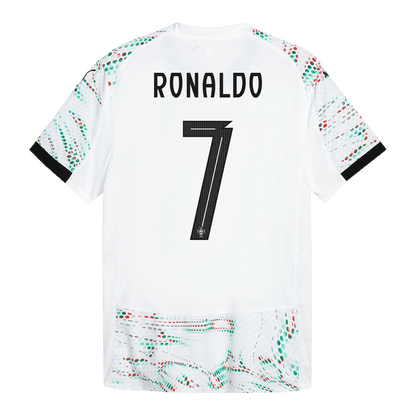 Tricouri Fotbal Portugalia RONALDO #7 Deplasare 2025 Authentic