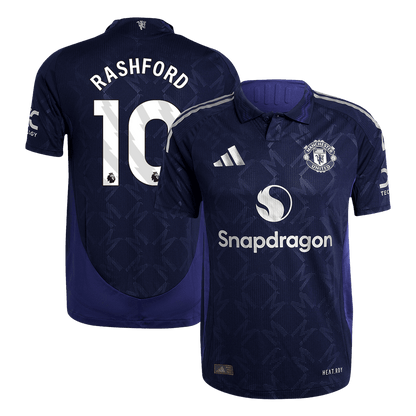 Tricouri Fotbal Manchester United RASHFORD #10 Deplasare 2024/25 Authentic