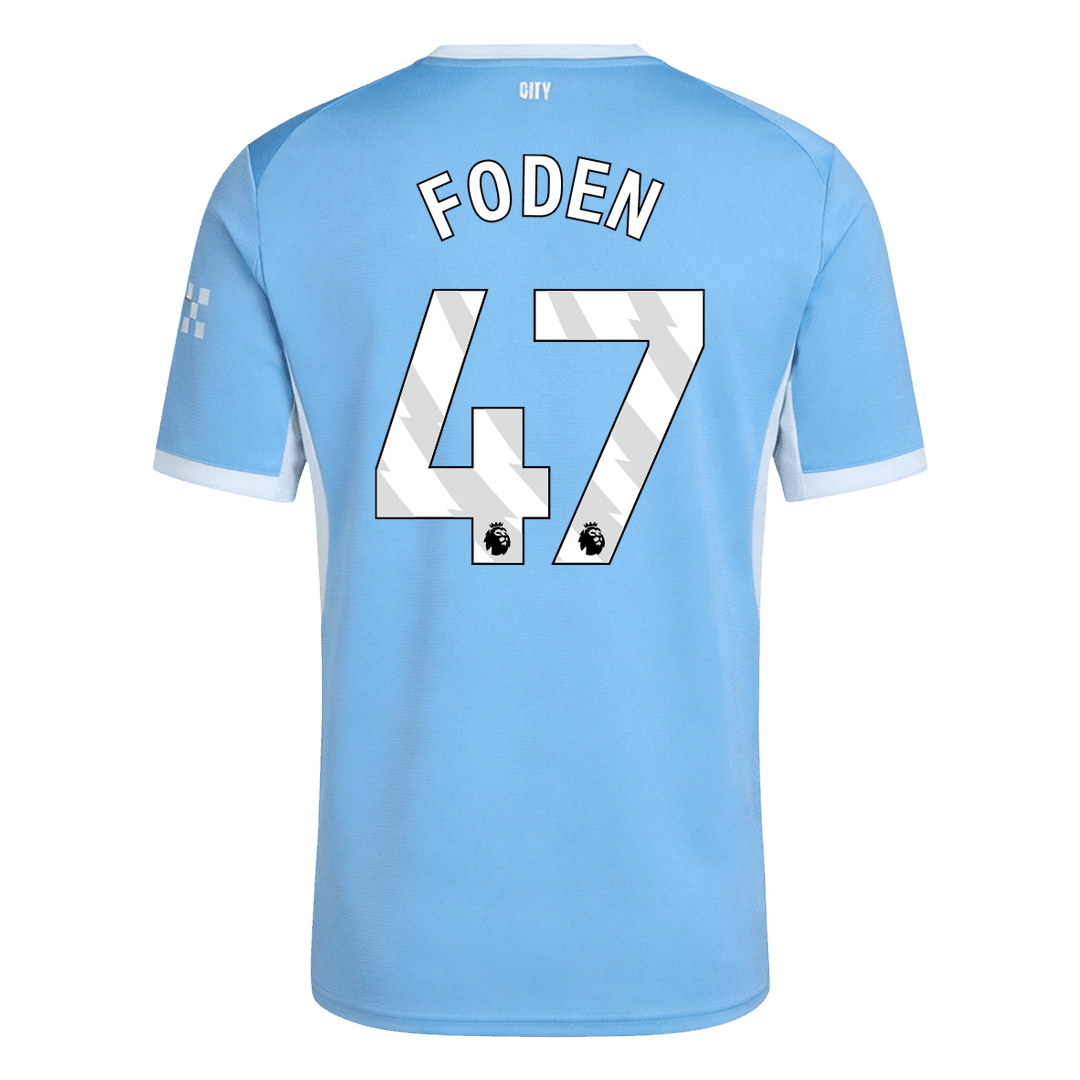 Tricouri Fotbal Manchester City FODEN #47 Acasă 2026/27