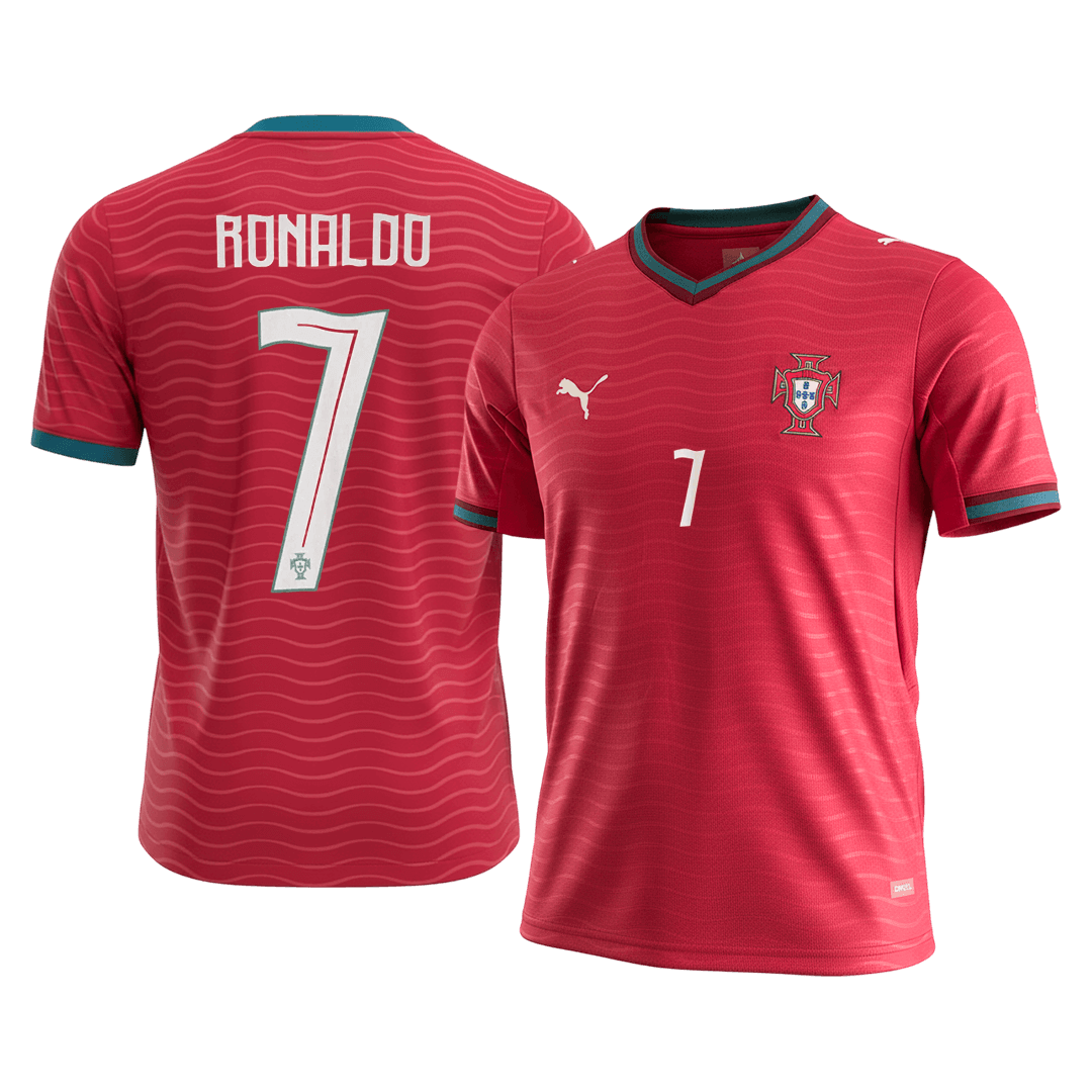 Tricouri Fotbal Portugalia RONALDO #7 Acasă Cupa Mondială 2026